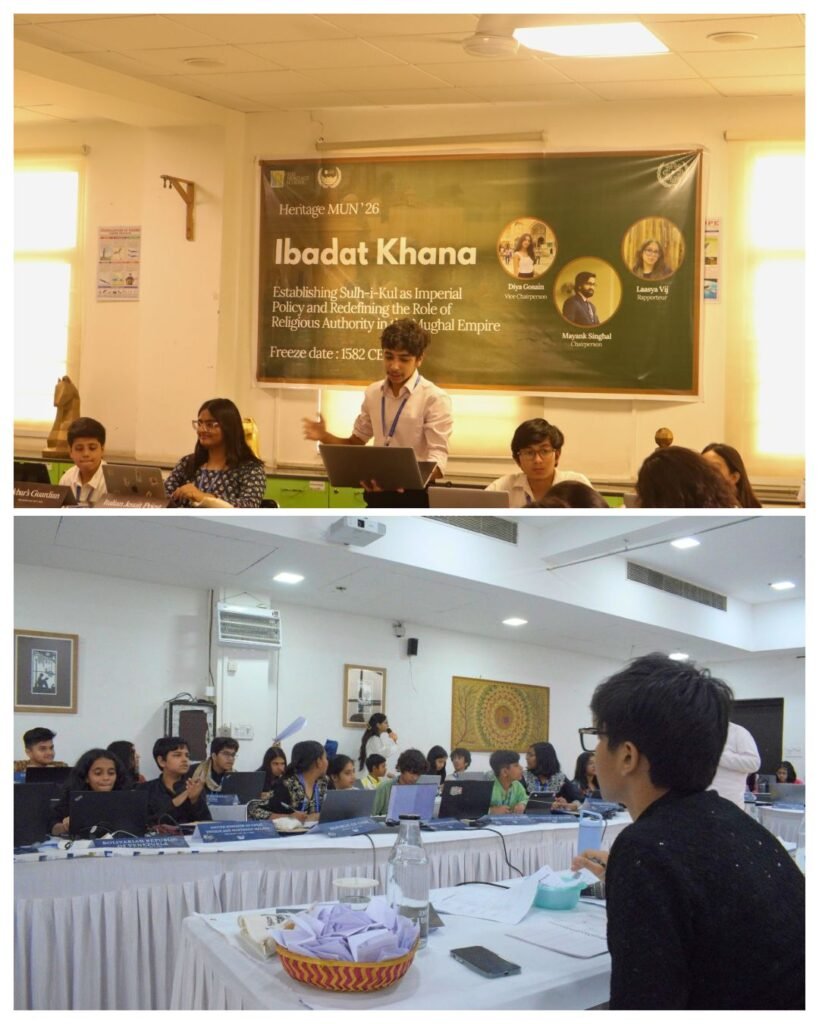The 15th Heritage Intra MUN concluded recently at The Heritage School, Rohini. - photo 10