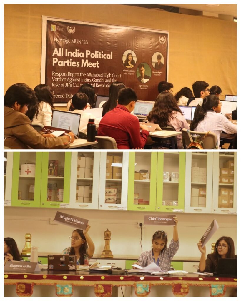 The 15th Heritage Intra MUN concluded recently at The Heritage School, Rohini. - photo 12