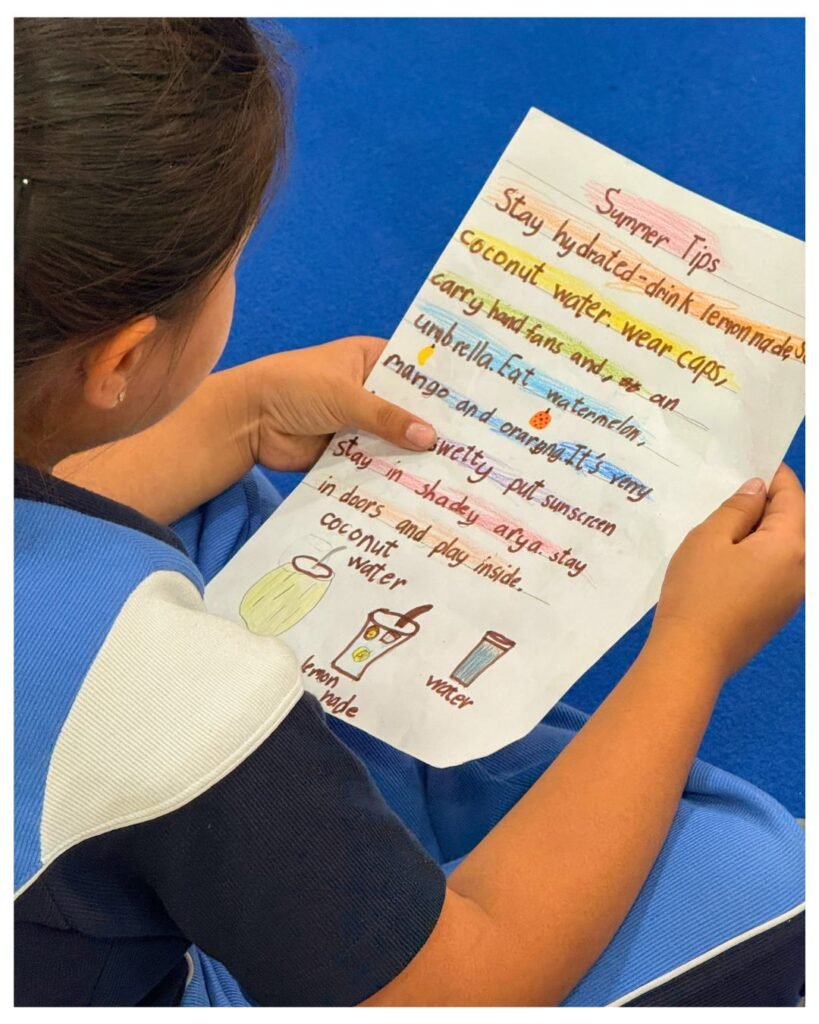 Beat the Heat—Summer arrived in our classrooms, and our children made the most of it. - photo 2