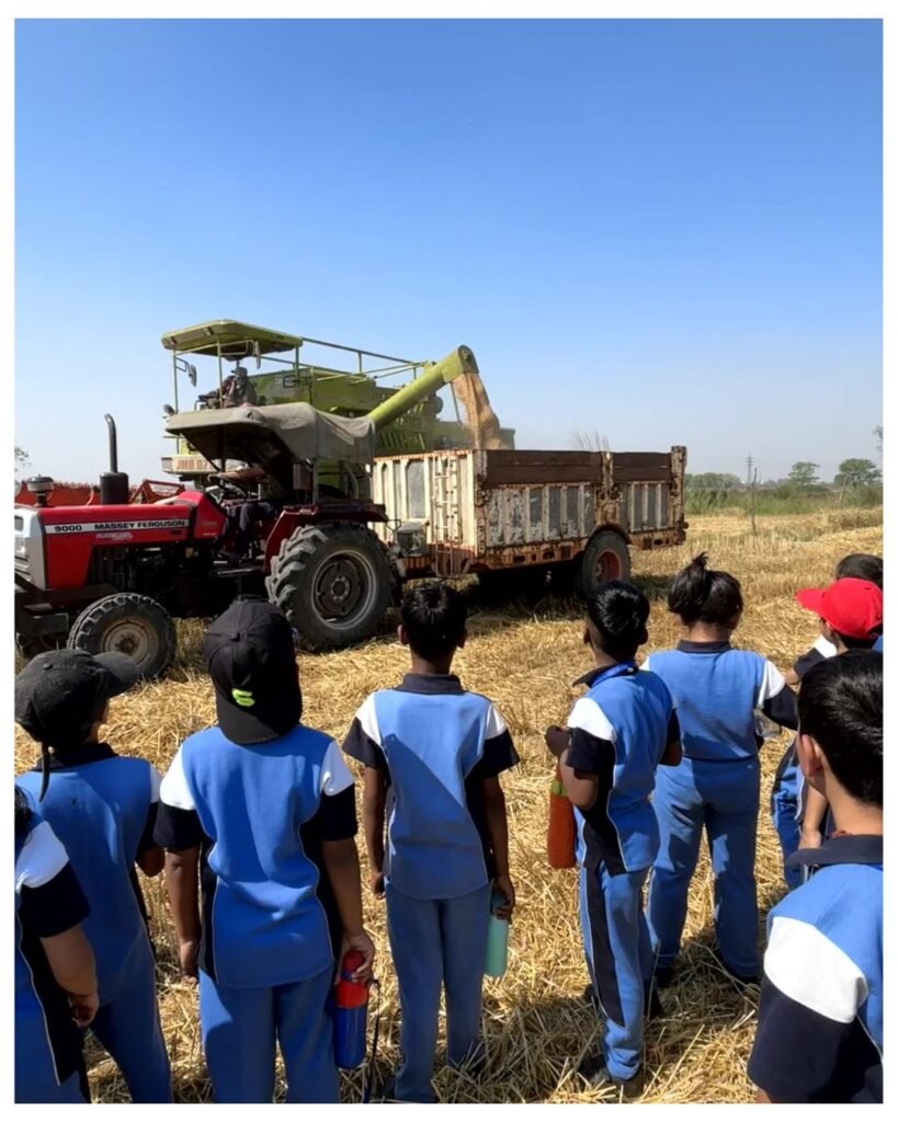 Kanjhawala Field Experience: Students Exploring the Life Cycle of Wheat - 7