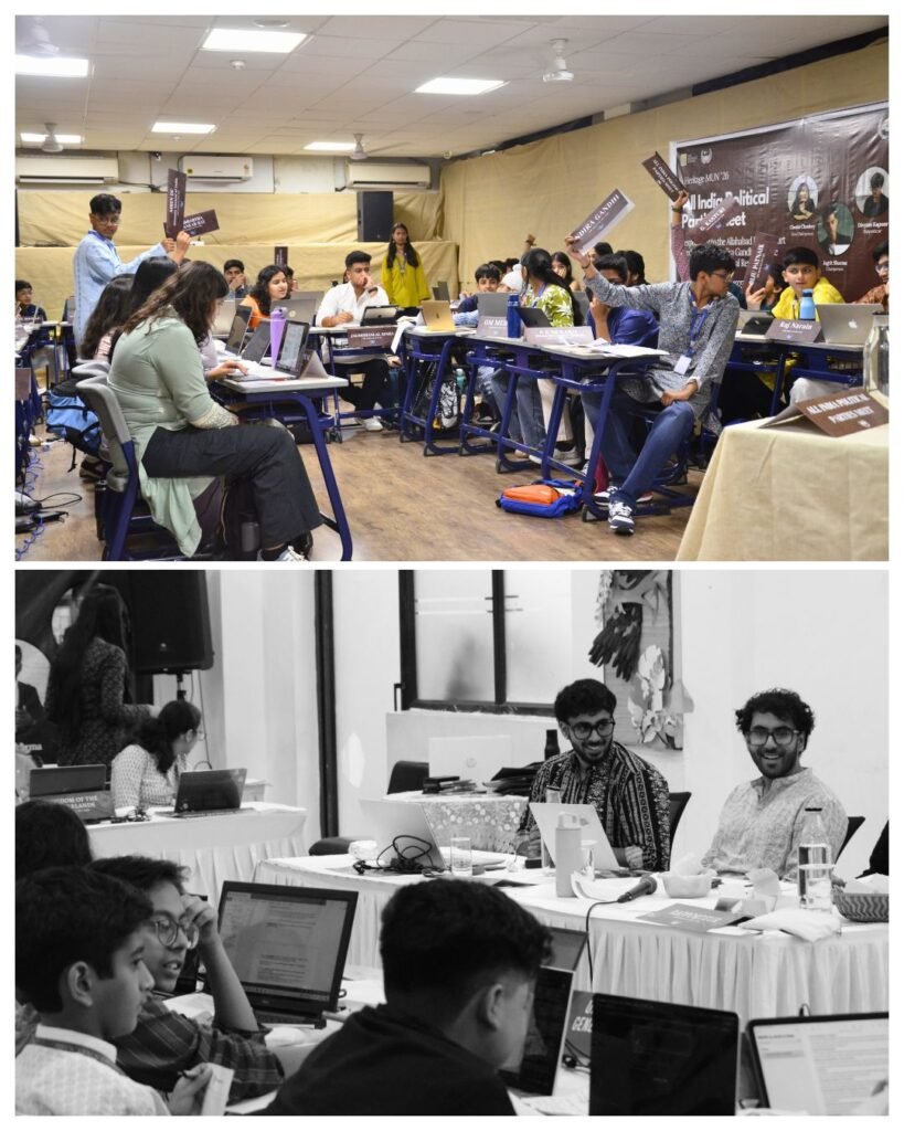 The 15th Heritage Intra MUN concluded recently at The Heritage School, Rohini. - photo 9