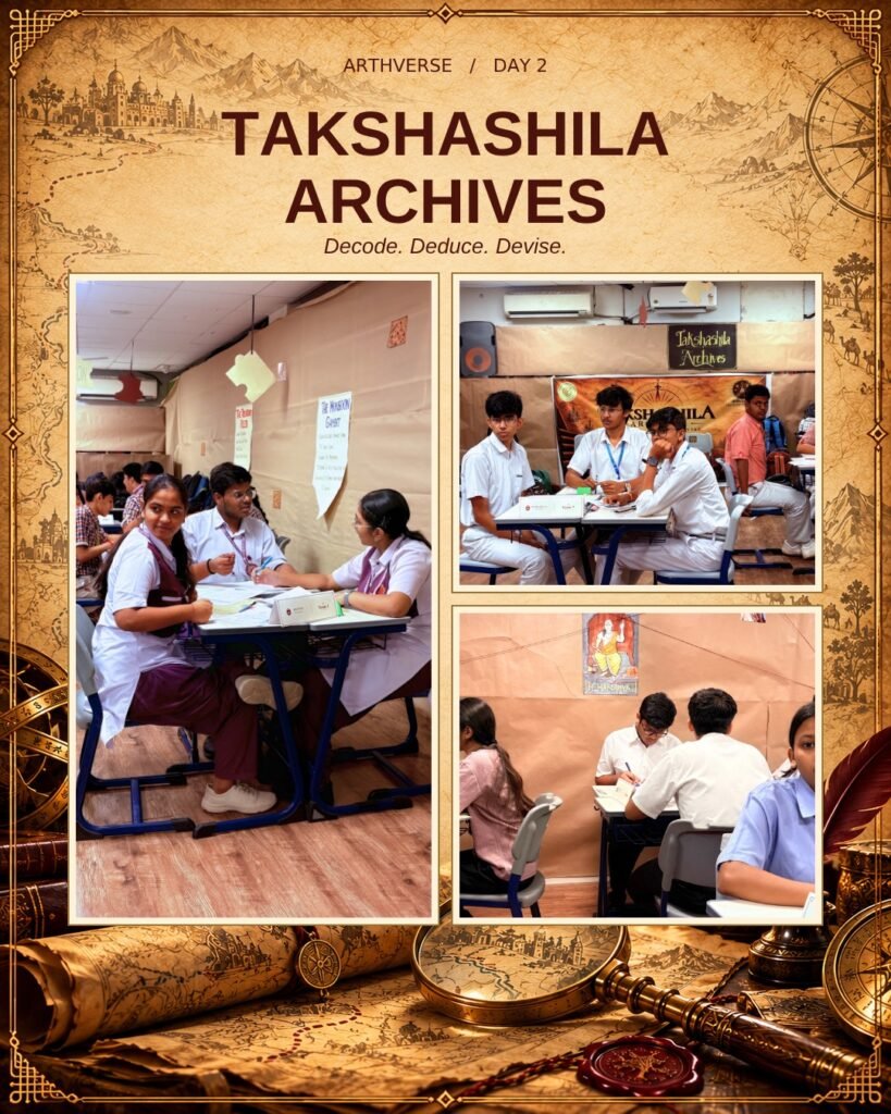 Arthverse 2026 commerce fest at The Heritage School, Rohini