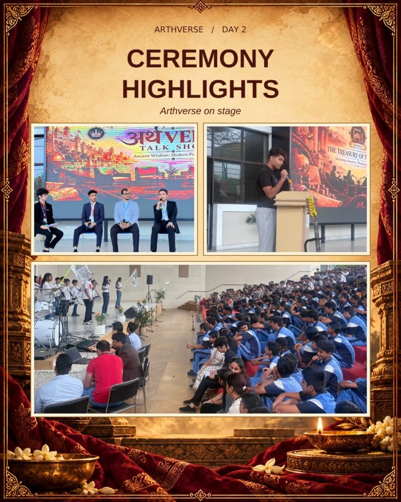 Arthverse 2026 commerce fest at The Heritage School, Rohini