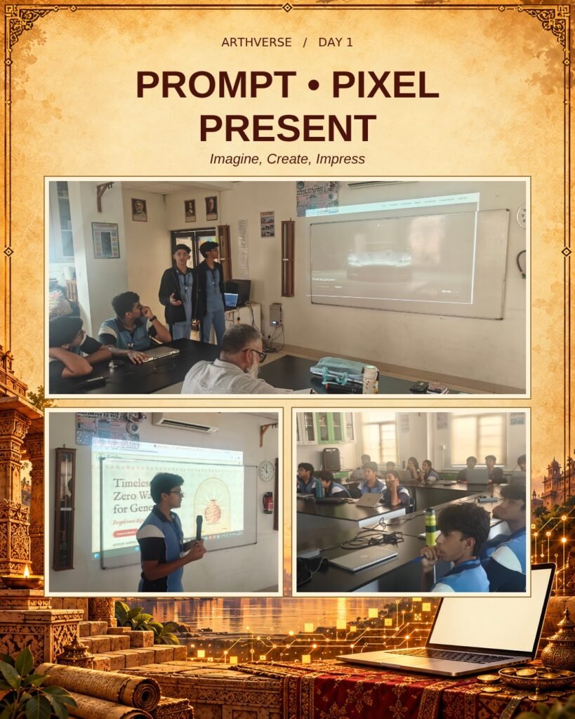 Arthverse 2026 commerce fest at The Heritage School, Rohini