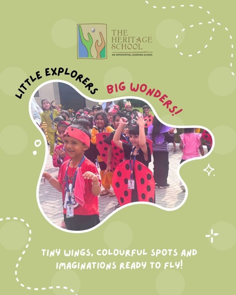 Bugs and Crawlies month at The Heritage School, Rohini