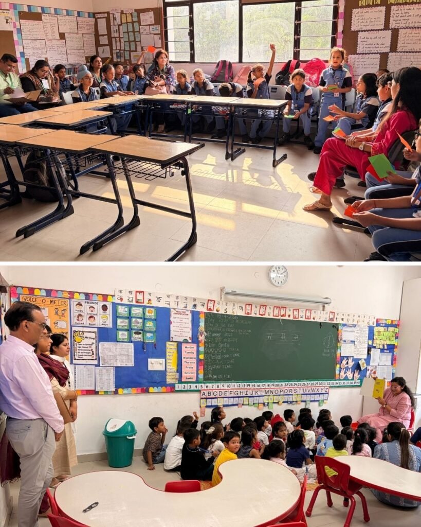CM Shri Schools educators visit The Heritage School, Rohini