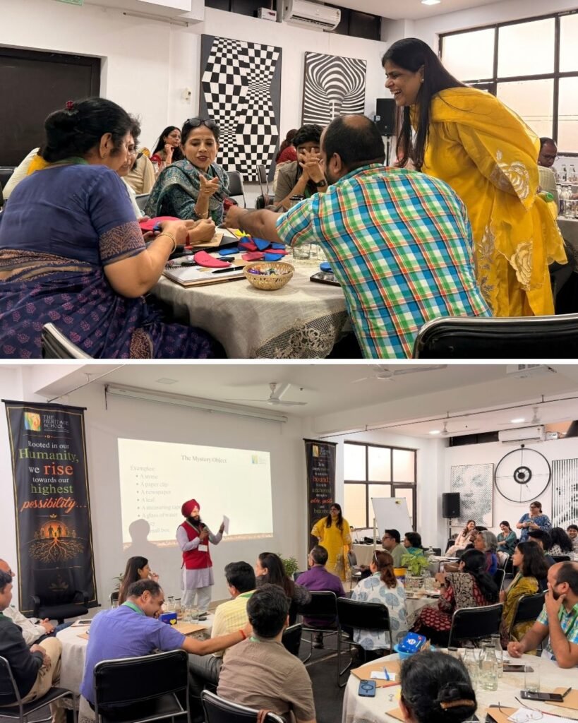 CM Shri Schools educators visit The Heritage School, Rohini