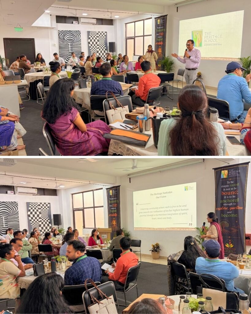 CM Shri Schools educators visit The Heritage School, Rohini
