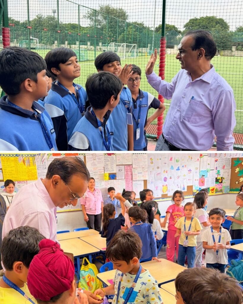 CM Shri Schools educators visit The Heritage School, Rohini