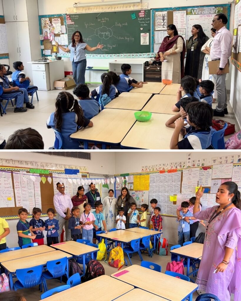 CM Shri Schools educators visit The Heritage School, Rohini
